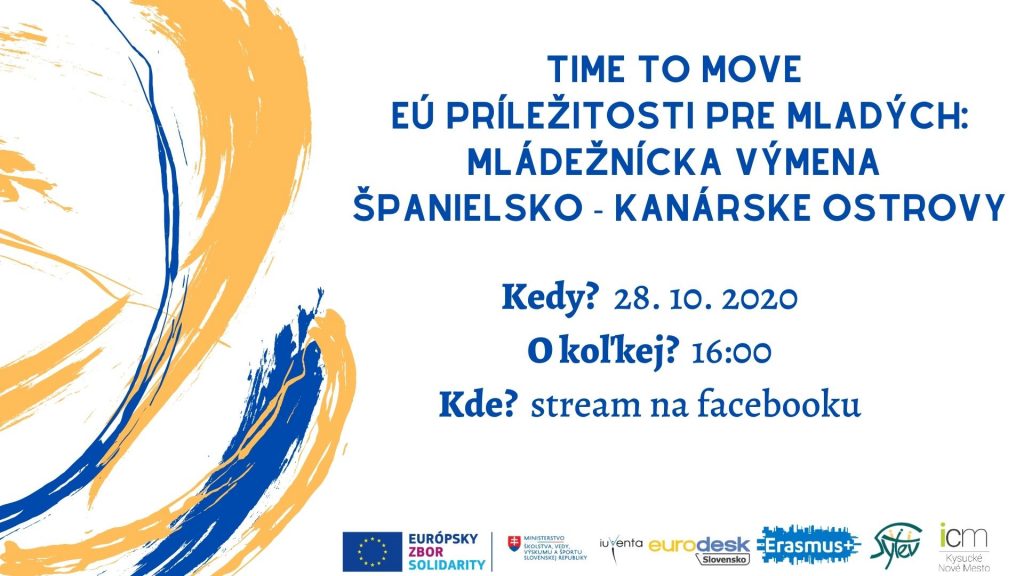 Time to move EU príležitosti pre mladých