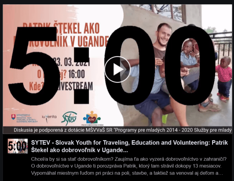 Screenshot 2021 03 25 7 SYTEV Slovak Youth for Traveling Education and Volunteering Facebook