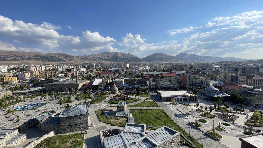 Pohlad na mesto Erzurum